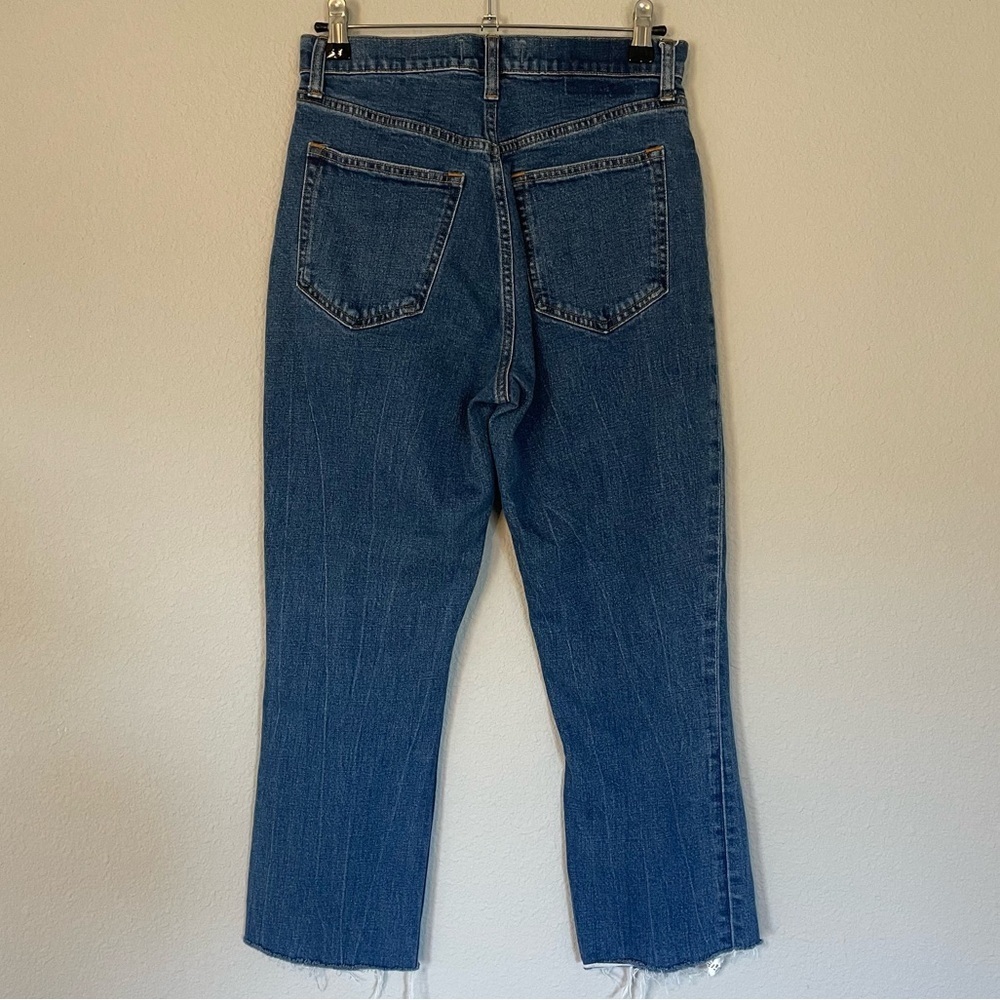 Abercrombie and Fitch The Slim Straight Ultra High Rise Jeans Curve Love - 27/4s - Picture 3 of 4